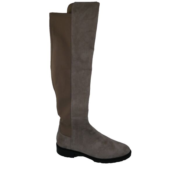 Stuart Weitzman Women's Over The Knee Brown Suede Stretch Boots Sz. 10 $895 - Picture 1 of 8